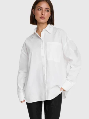 Alix Oversized Hemdsblouse