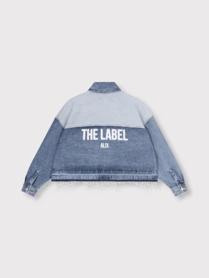 Alix Mix Denim Blouse