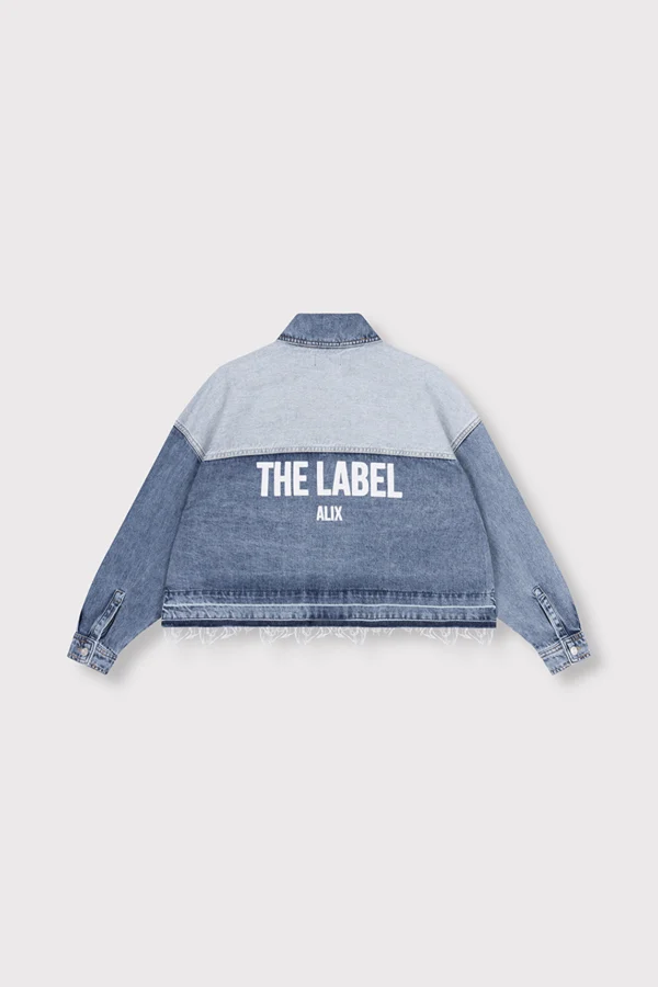 Alix Mix Denim Blouse
