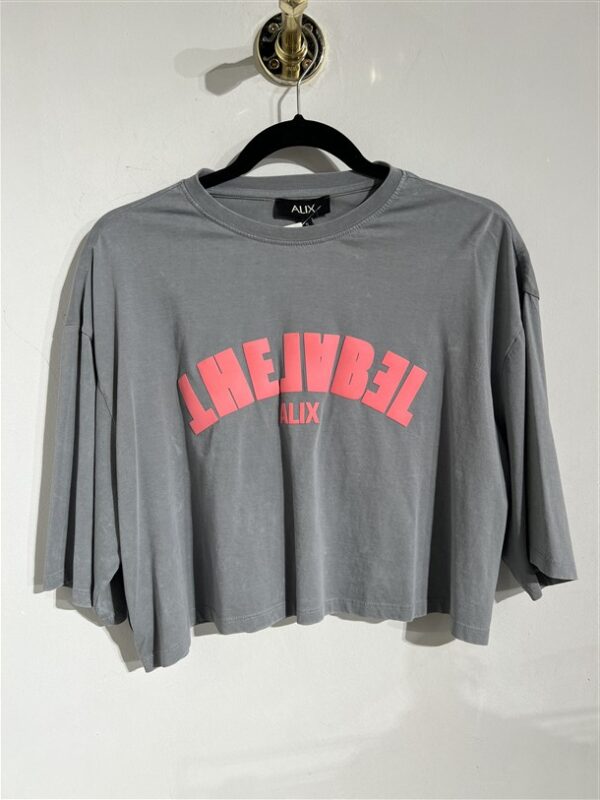 Alix The Label T-Shirt Light Grey