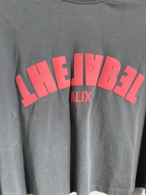 Alix The Label T-Shirt Light Grey