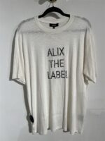 Alix Letter T-Shirt In Tiger