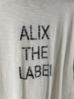 Alix Letter T-Shirt In Tiger