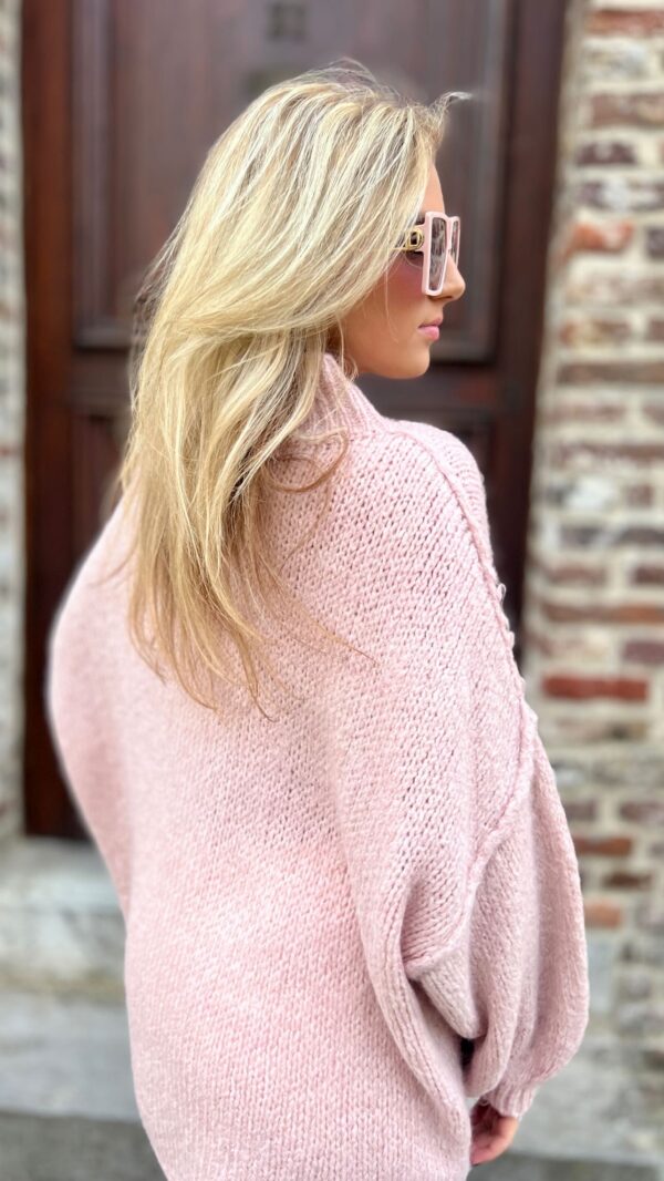 Knit Lieze Opst Kraag 10591