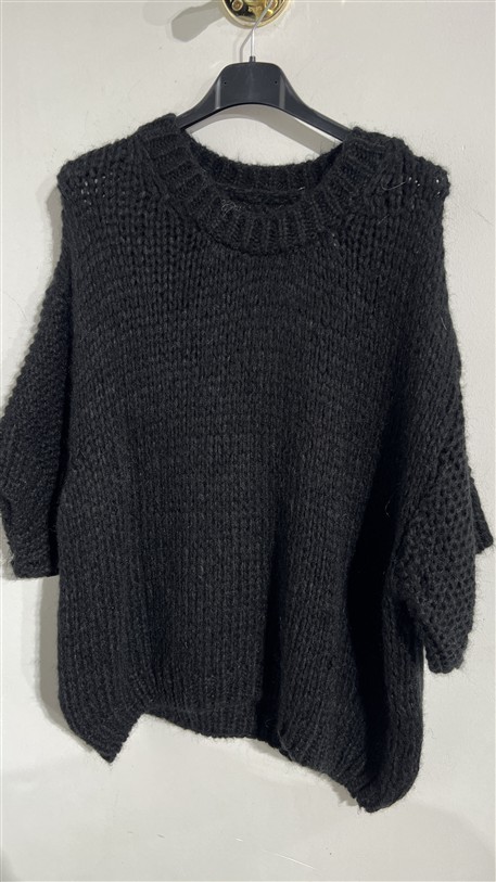 Knit 1665 K.mouw Grofgebreid