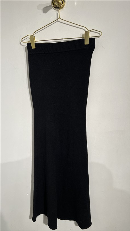 Maxi Knitrok Tl197 A-Lijn Zwart