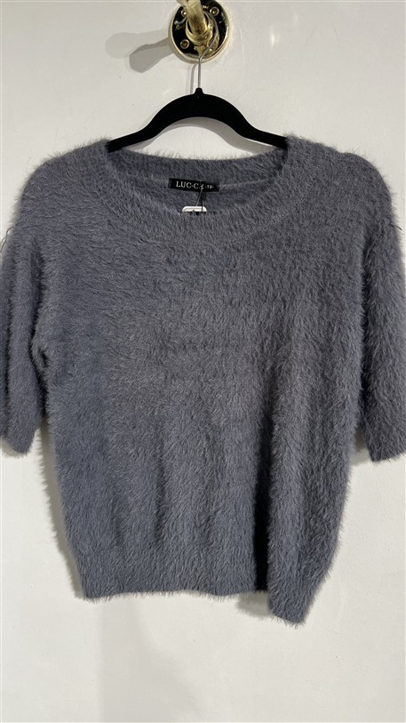 Fluffy Truitje Pu1074 K.mouw Basic