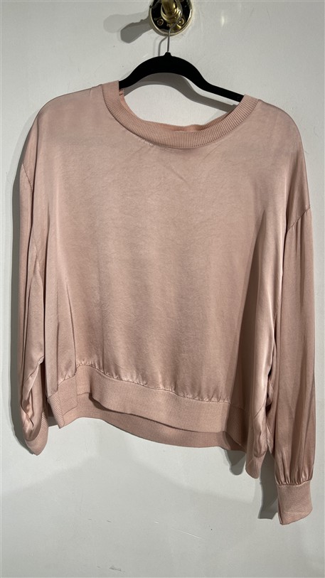 Blouse 13993 Silk Ribbel Boord