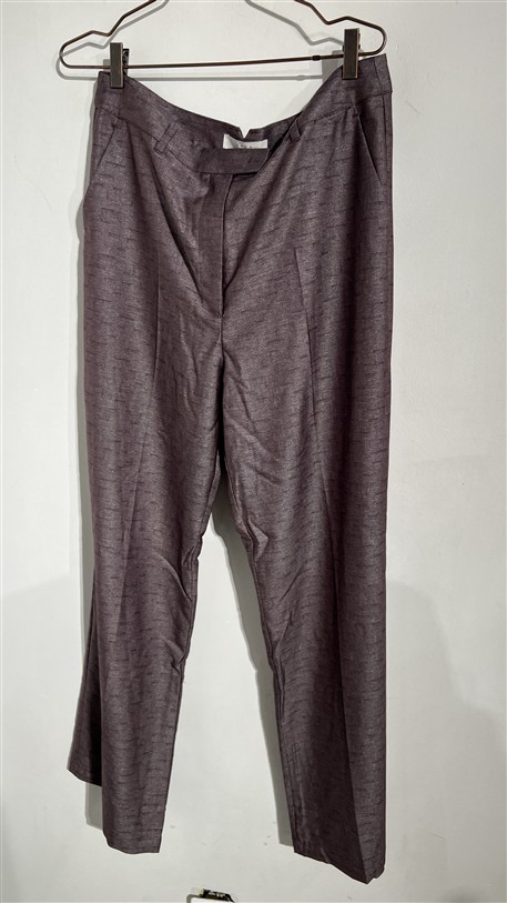 Wide Leg 01-301229-511 Shiny Front Pleat