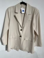 Blazer 22124 Overslag Rug Ecru