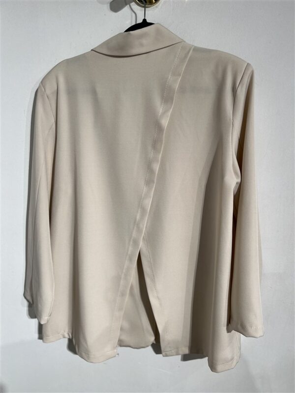 Blazer 22124 Overslag Rug Ecru