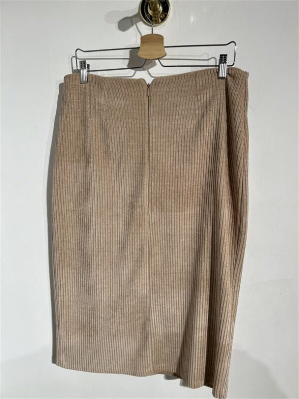 Midirok Iva Corduroy Frontsplit Camel