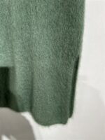 Kid Mohair Rok 24219 Met Split Green