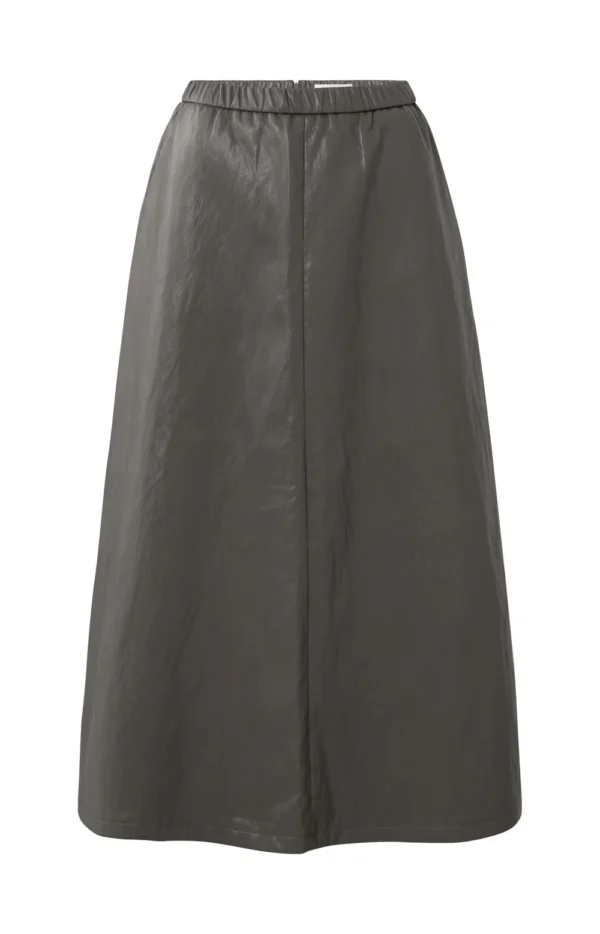 YAYA Midi Skirt 01-409085-510 Faux Leater