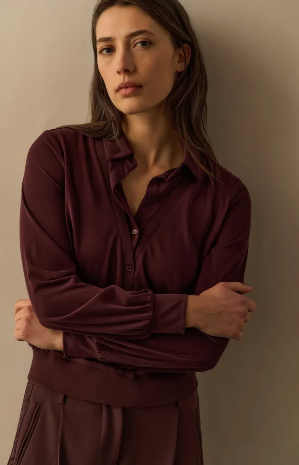 Blouse 01-709343-511 Double Layer Effect