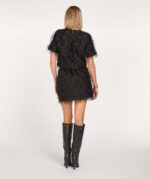 JOSH V Rokje Louka Plumes Zwart