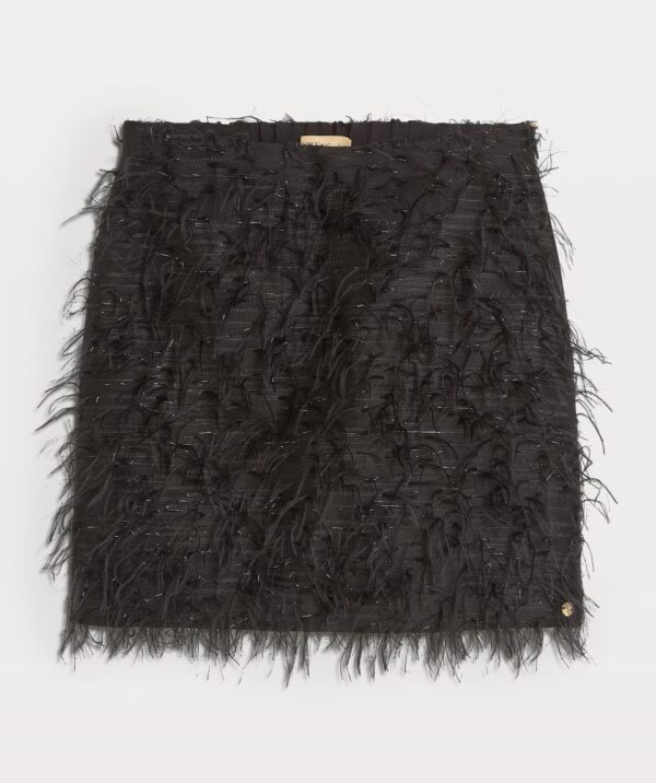 JOSH V Rokje Louka Plumes Zwart