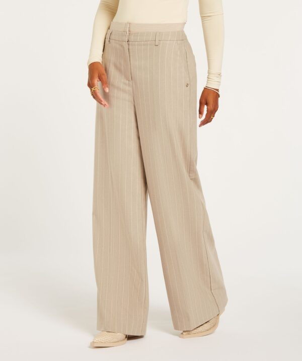 Josh V Pantalon Nina Pinstripe