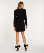 Dress Penelope Bow + Broche Black