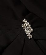 Dress Penelope Bow + Broche Black