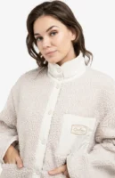 YAYA Teddy Jacket 02-001067-601 Chest Pocket