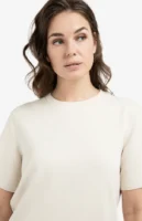 Knit 01-109097-601 Ribbed Neck