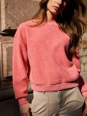 Teddy Knit 01-109104-601 Red Rose Melang