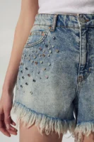 Bsb Jeansshort 055-241904 Strass Stones