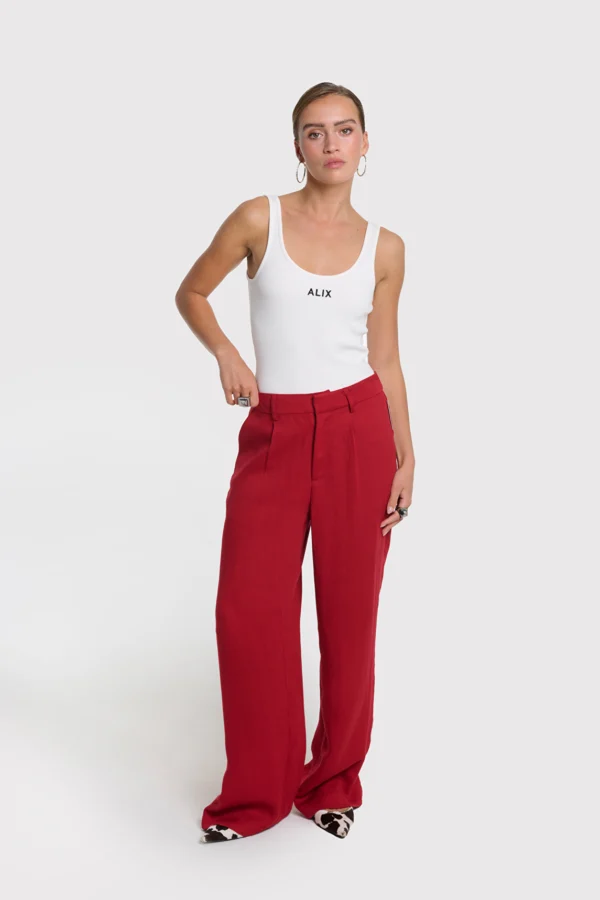 Alix Flowy Pants Cerise 2602163568