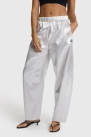 Alix Shiny Pants 2602168579 Silver