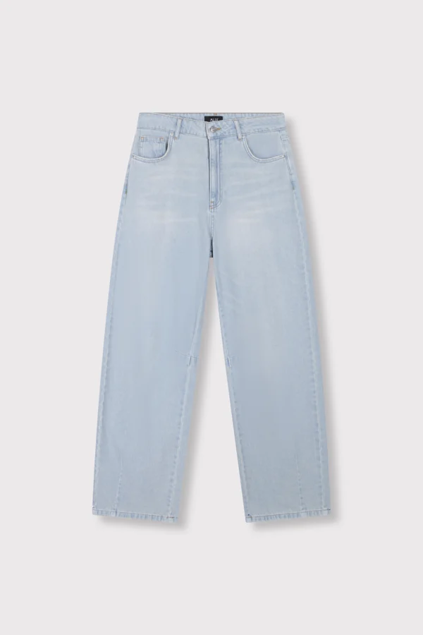 Alix Flowy Denim Pants 2602171602