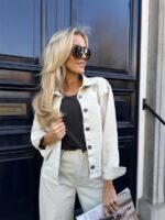 Denim Jacket 01-511049-602 With Seams