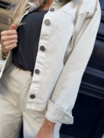 Denim Jacket 01-511049-602 With Seams