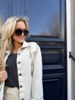 Denim Jacket 01-511049-602 With Seams