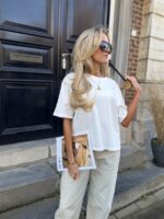 SUNCOO Top Marti S26c08306 Open Rug Wit