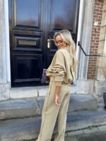 Trousers 01-301240-602 Stitched Details