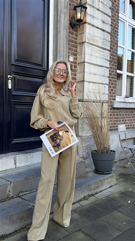 Trousers 01-301240-602 Stitched Details