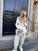 Tweed Blazer 39010jv Flower Buttons