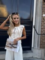 SUNCOO Crochet Top Polonia S26m01297