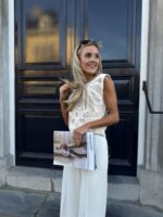 SUNCOO Crochet Top Polonia S26m01297