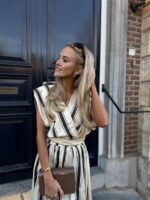 SUNCOO Maxirok Fidji S26c05227 Gestreept