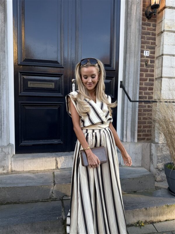 SUNCOO Maxirok Fidji S26c05227 Gestreept