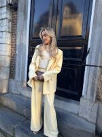 Pantalon Zp1207 Geel