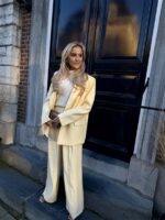 Pantalon Zp1207 Geel