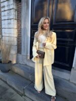 Pantalon Zp1207 Geel