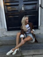 Bsb Jeansshort 055-241904 Strass Stones