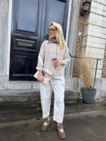 Hemd Gestreept Love Back Lace Details