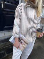 Hemd Gestreept Love Back Lace Details