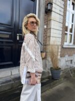 Hemd Gestreept Love Back Lace Details