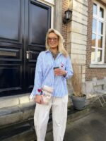 Hemd Gestreept Amour Blauw